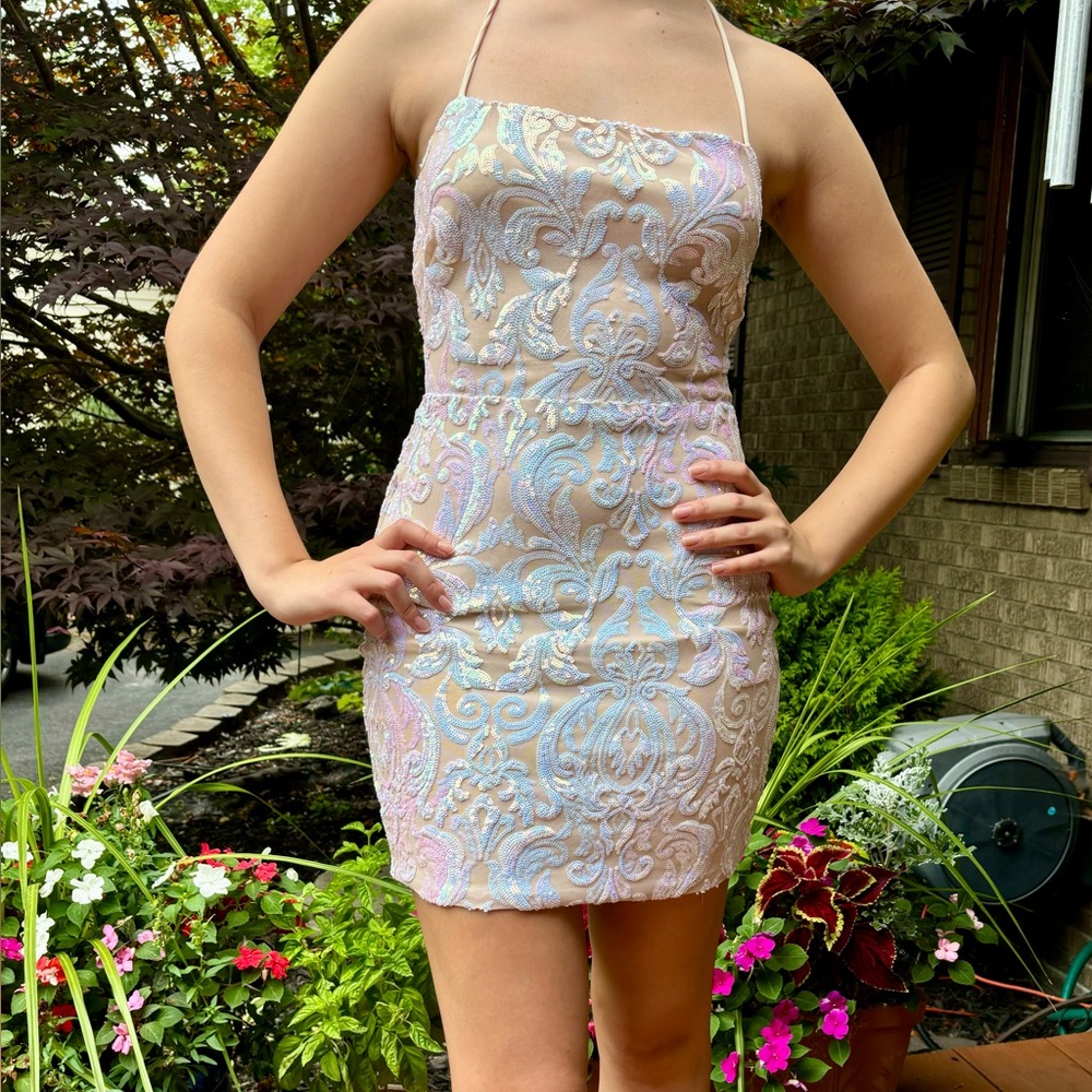 Windsor Iridescent Mini Dress